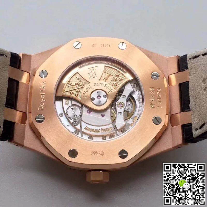 Audemars Piguet Royal Oak 15500OR.OO.D002CR.01 JF Factory 1:1 Best Edition Replica Watch Swiss ETA2824-2 Black Dial